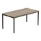 Monarch Specialties Coffee Table, Accent, Cocktail, Rectangular, Living Room, 40 in.L, Brown Laminate, Black Metal I 3797 - alternate 1